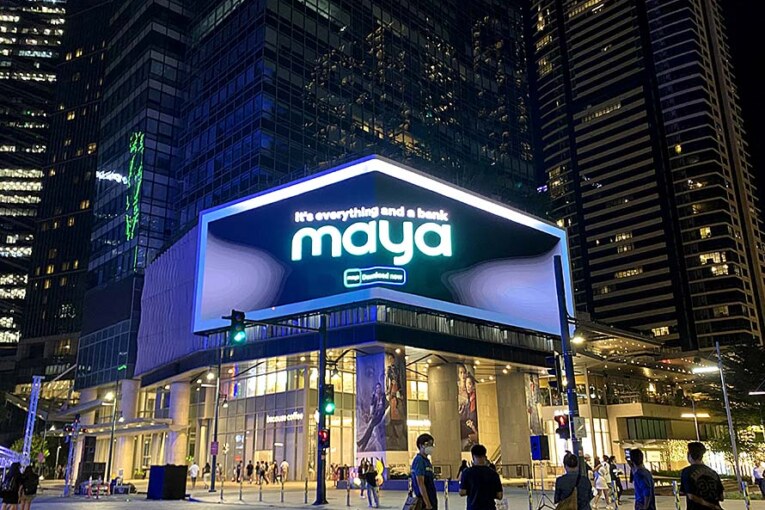 Maya Unveils One of the First 3D Billboard Ads in the Philippines
