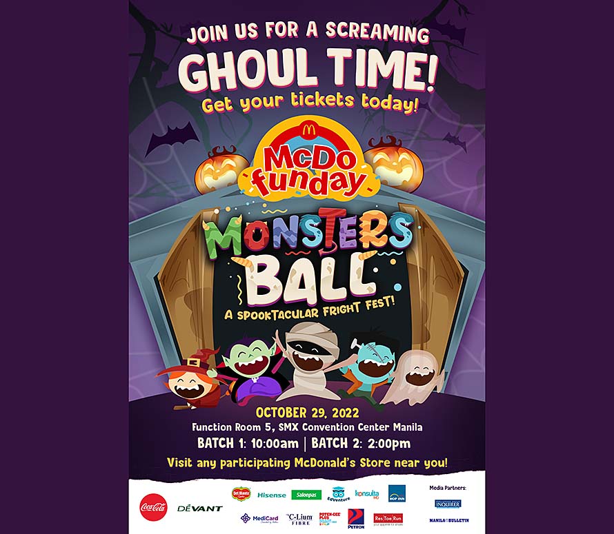 McDonald’s brings back the fun and spooky experience with its back-to-back events this Halloween!