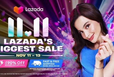 11.11 Lazada’s Biggest Sale launches with Multimedia Superstar Anne Curtis