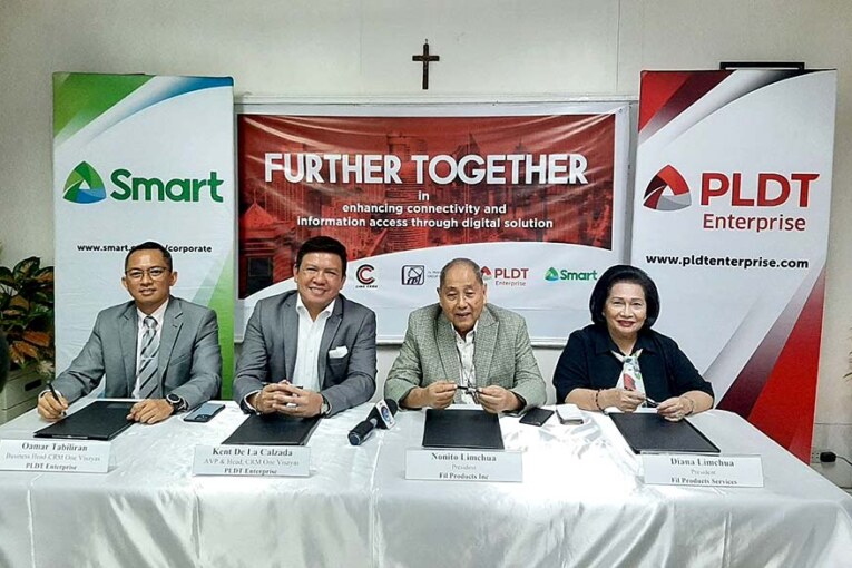PLDT, Cebu ISP Fil Products partner to boost fiber connectivity, elevating customer experience