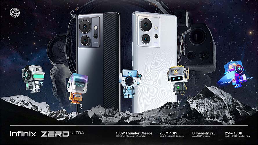 Infinix boldly explores beyond the present and innovates with the ZERO ULTRA