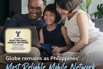 Globe is PH’s Most Reliable Mobile Network in Q3,  sustains network performance for better customer experience