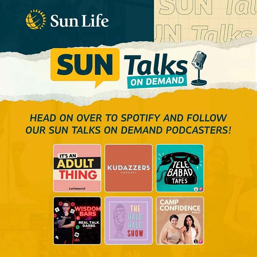 SUN LIFE brings Sun Talks on demand to Spotify with PODCAST NETWORK ASIA