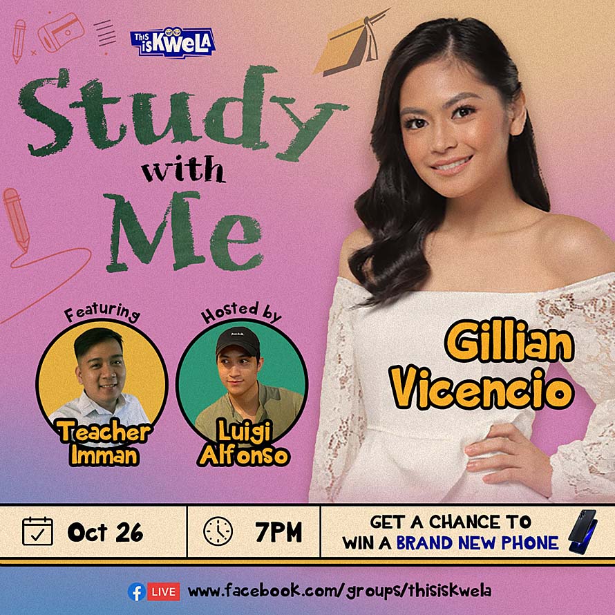 Actress Gillian Vicencio joins This isKwela Study With Me