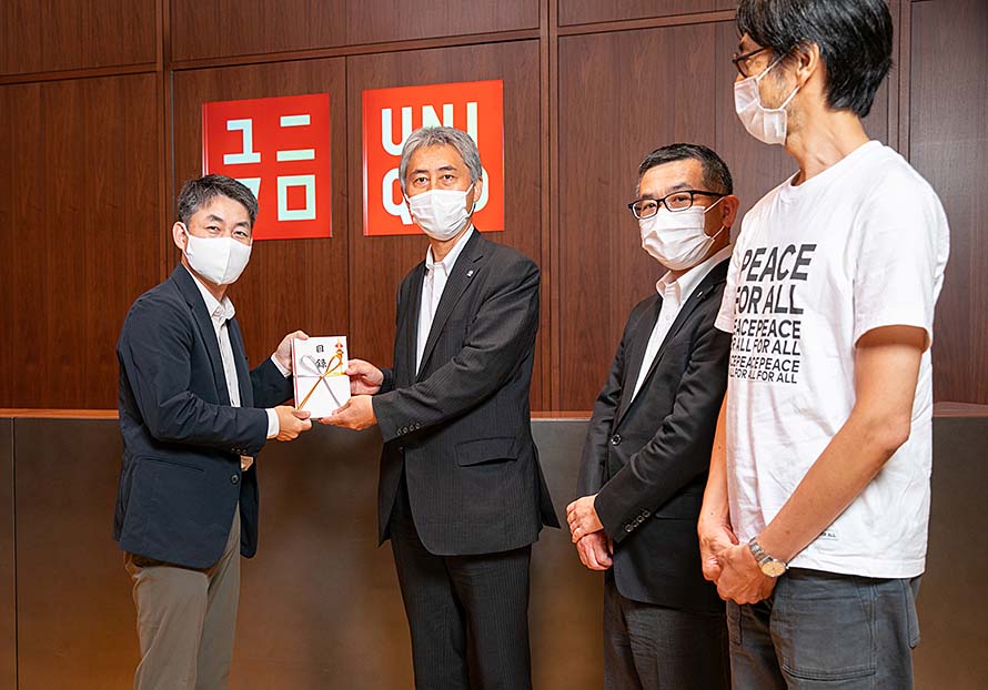UNIQLO Donates Proceeds from PEACE FOR ALL Charity T-shirt Project