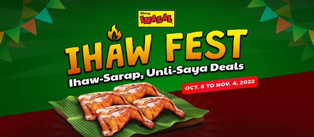 Mang Inasal celebrates nationwide “Ihaw Fest” this October