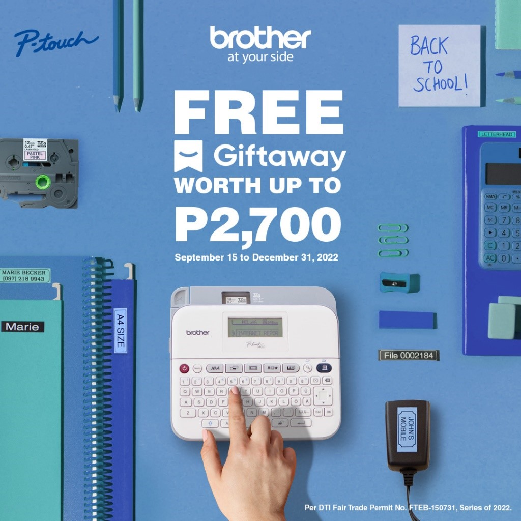 Brother Philippines Makes Organizing Fun with Back to School Season Promo