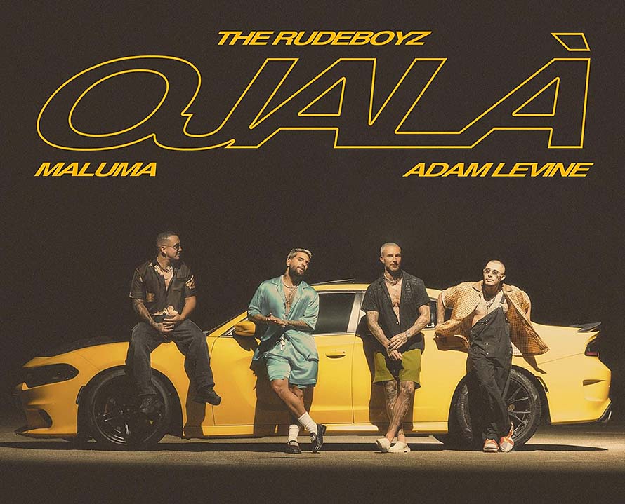 NEON16 in collaboration with WK Entertainment and Sony Music Latin announce “OJALÁ” by The RUDEBOYZ, MALUMA & ADAM LEVINE