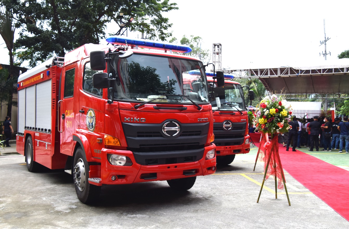 Hino Trucks boost LGUs’ firefighting capabilities