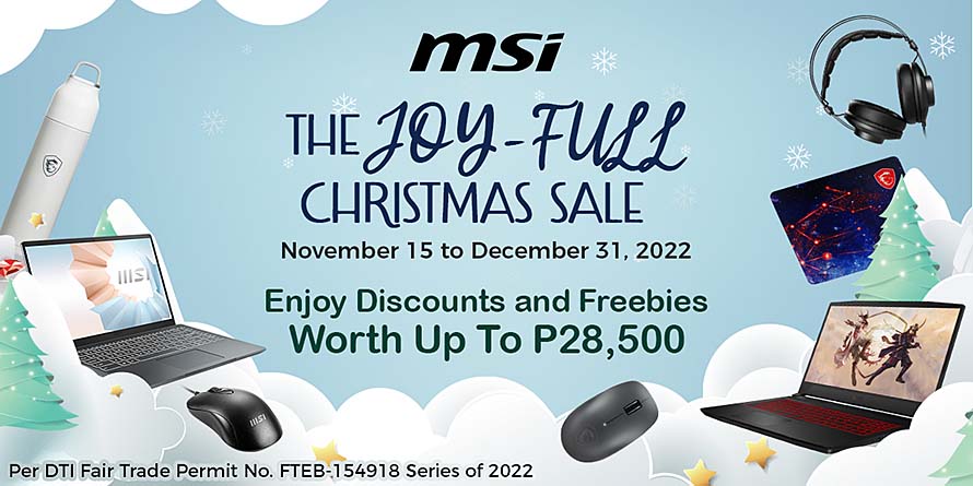 Have a Holly Jolly Christmas with MSI’s Holiday Promo!