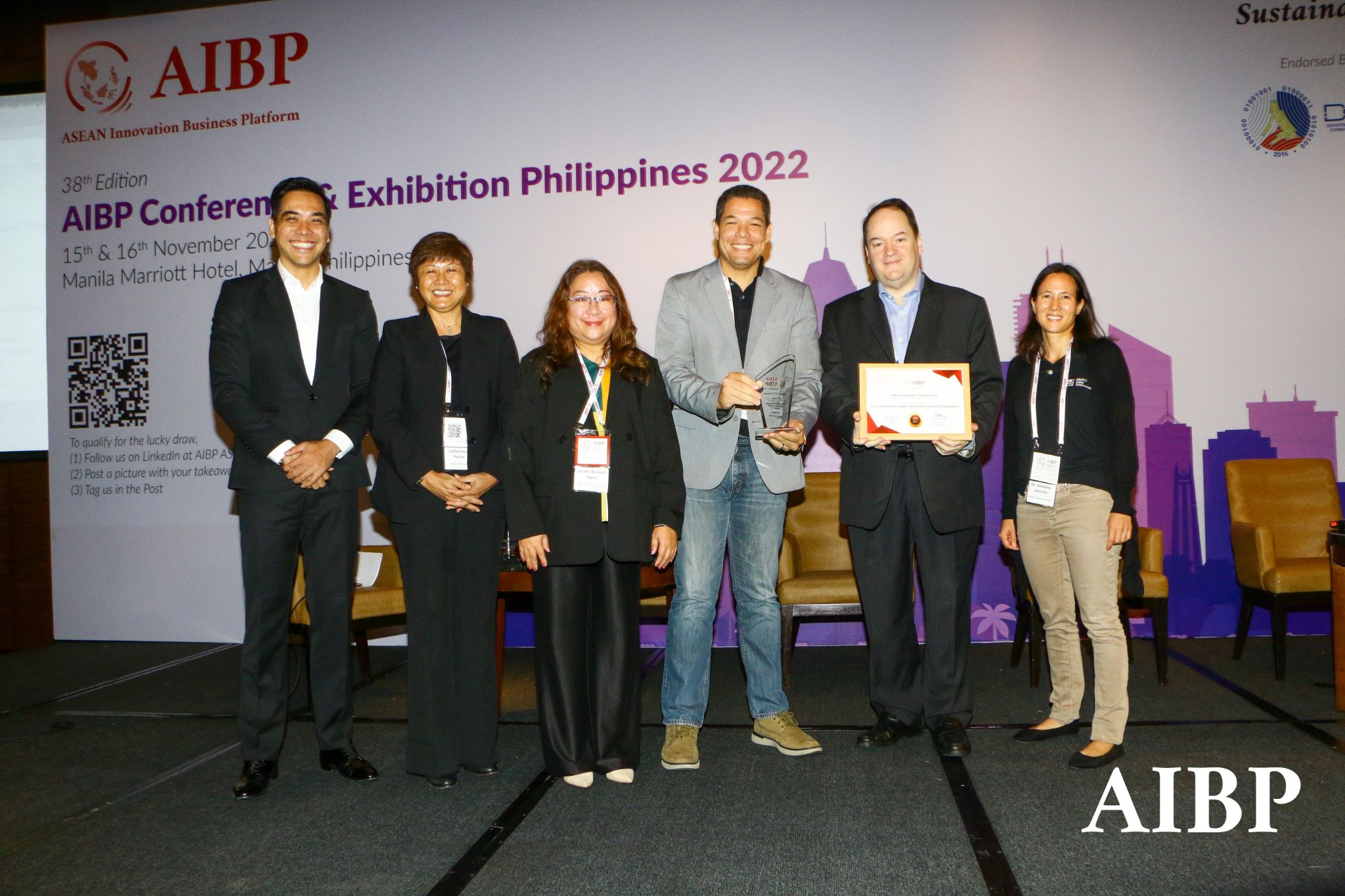 Aboitiz tops enterprise innovation in the Philippines at AIBP Conference