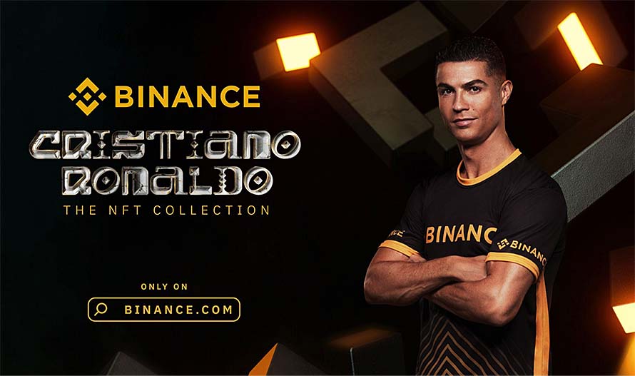Cristiano Ronaldo Launches First NFT Collection with Binance