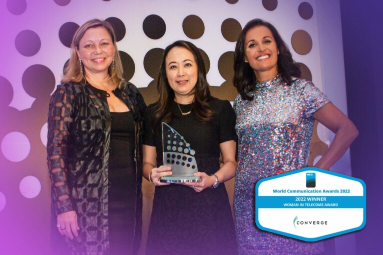 Converge wins big at World Communications Award 2022,  Named Best Telco Operator in Emerging Markets  President Grace Uy is first Filipina to receive Woman in Telecoms Award