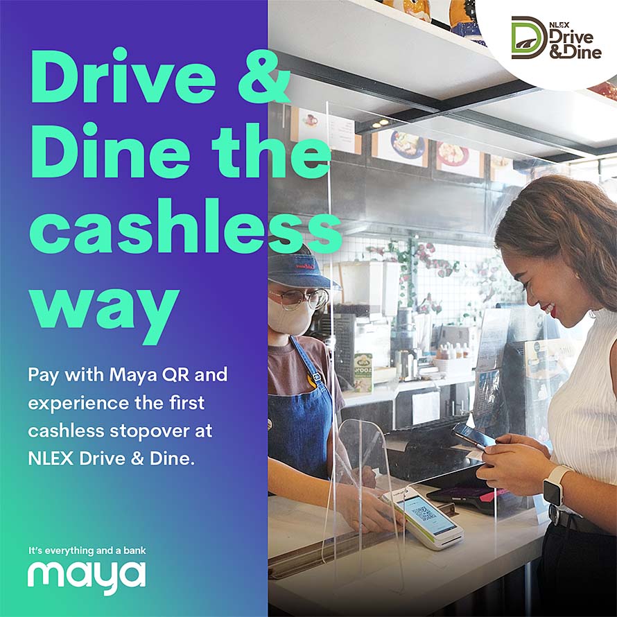 Vibe at the NLEX Drive&Dine, powered by Maya Business