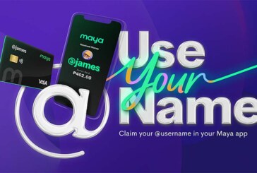 You can now @UseYourName to send and receive money with Maya!
