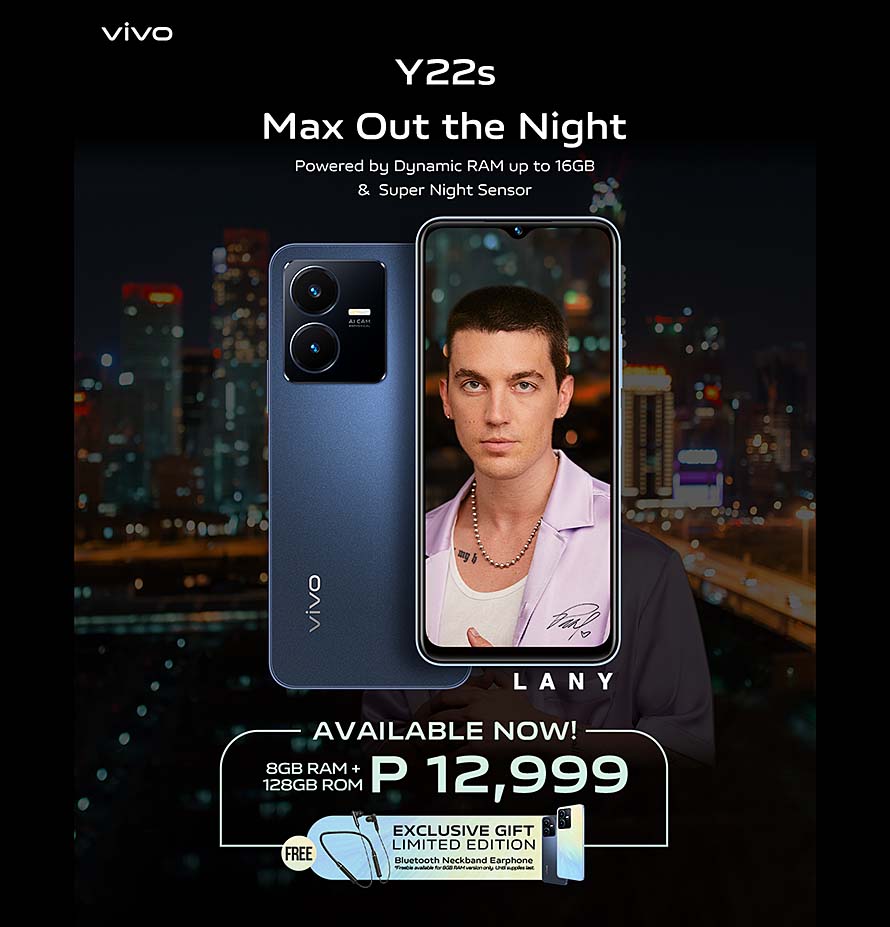 vivo Y22s 8+128 GB now available in PH, retails for only P12,999!