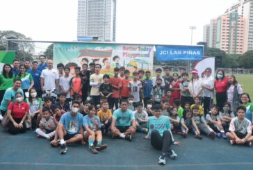 PLDT Group, Football for Humanity team up to promote safe spaces for children to play, through sports