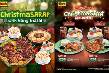 Make your holidays ChristmaSAYA with Mang Inasal!