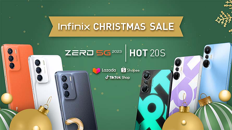 Share and connect this Christmas with the latest value-for-money Infinix smartphones