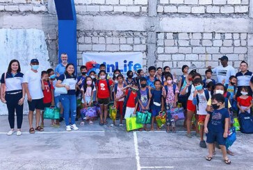 Insular Life Cebu conducts outreach activities.