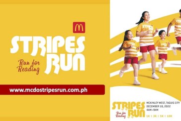 Stripes Run returns: Join McDonald’s run for reading on December 18!