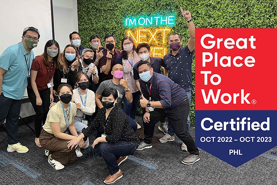 HP Philippines is certified as a Great Place to Work® in 2022
