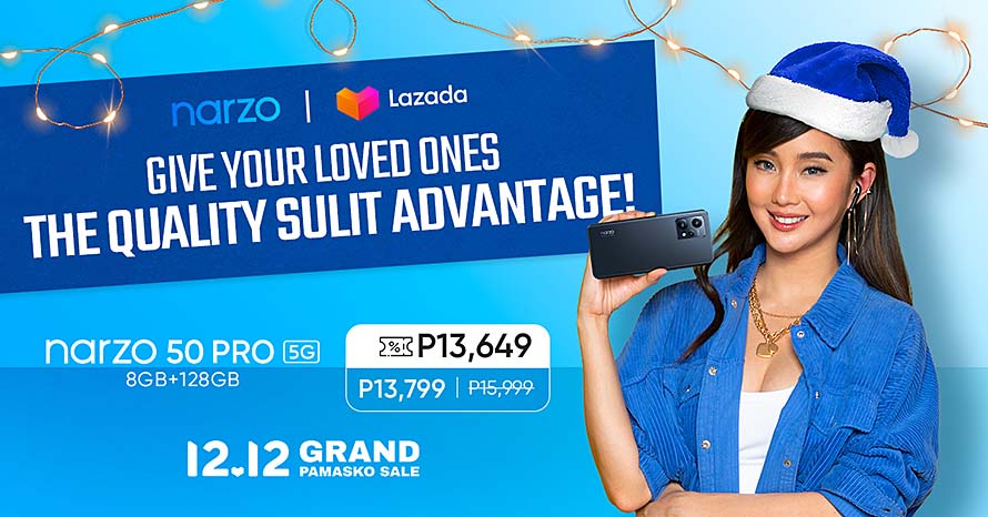 Quality Sulit narzo smartphones at their lowest prices, only this 12.12 on Lazada