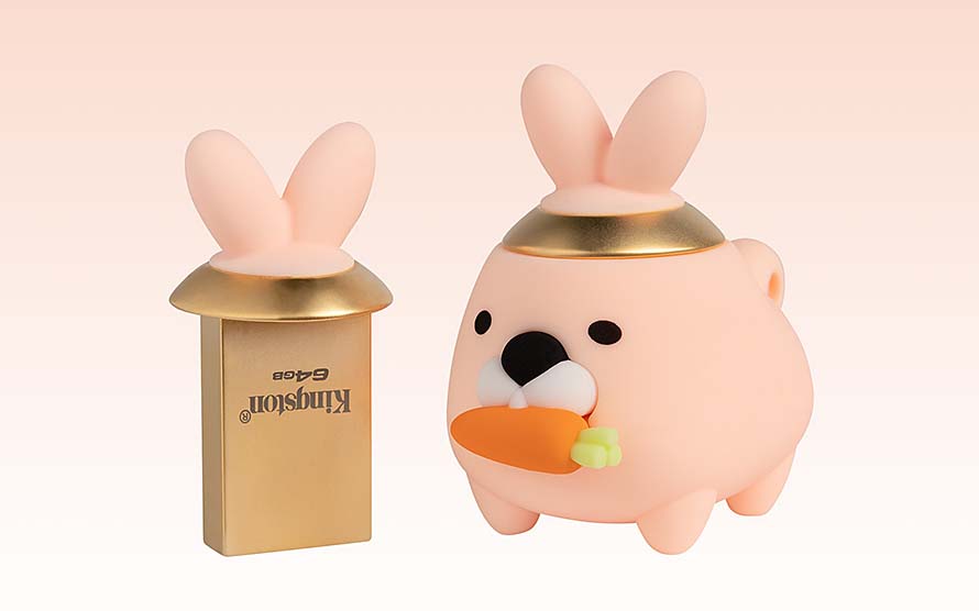 “Ear-Resistibly” Cute! Kingston Technology Releases 2023 Mini Rabbit USB Drive for the Holidays