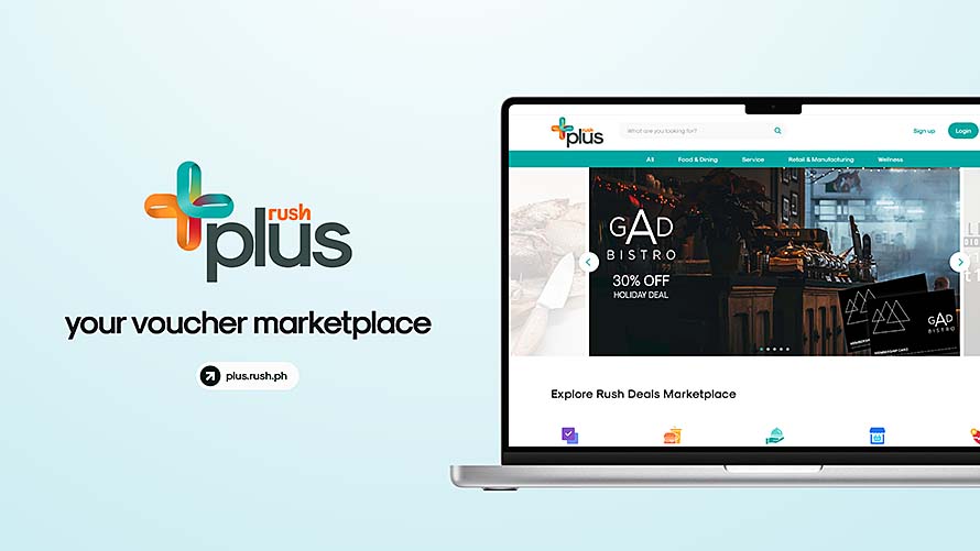 Get special deals this holiday season at the new RUSH Plus voucher marketplace