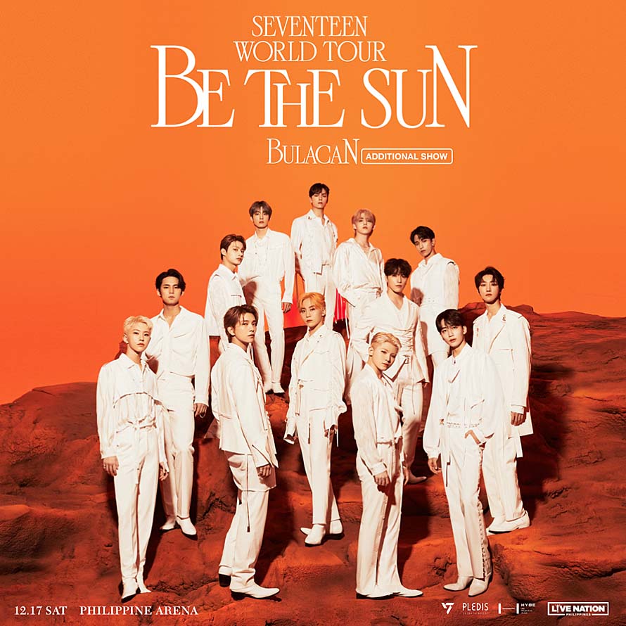 Download the McDonald’s App to get a chance to win tickets to  SEVENTEEN WORLD TOUR [BE THE SUN]!