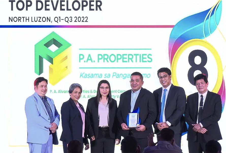 P.A. Properties bags two awards in Pag-IBIG Fund StAR