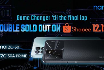narzo ends 2022 with a double sold out on Shopee