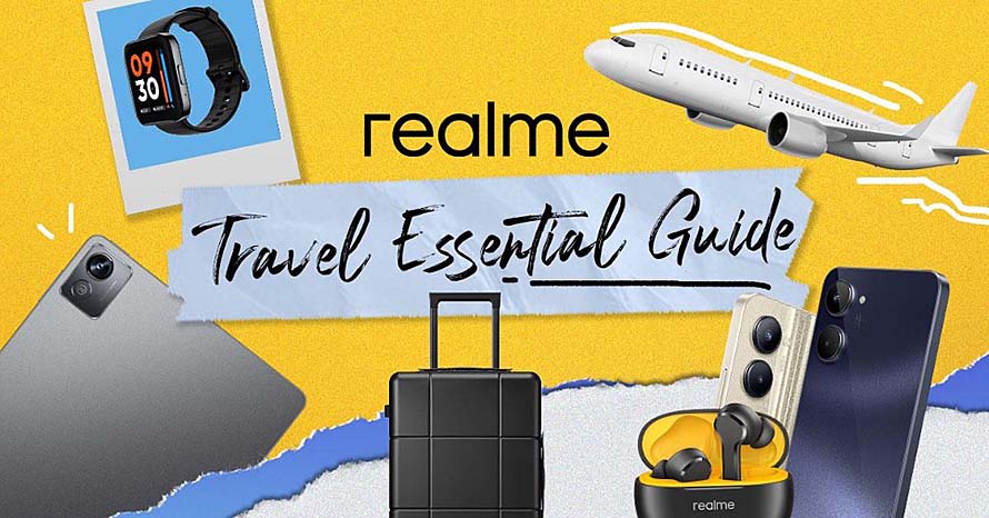 Make your holiday trips more colorful with these 5 realme items that will bring both fun and productivity
