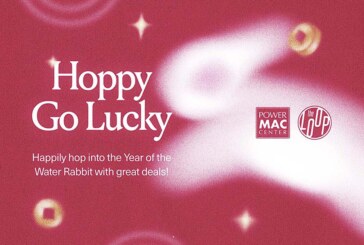 Be ‘Hoppy Go Lucky’ this Year of the Rabbit at Power Mac Center
