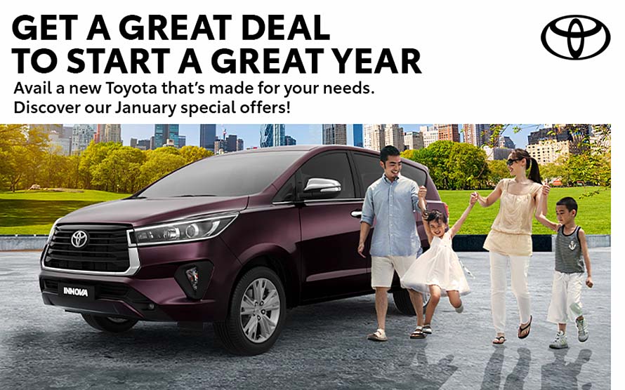 It’s a great start of 2023 with Toyota’s Great Deals