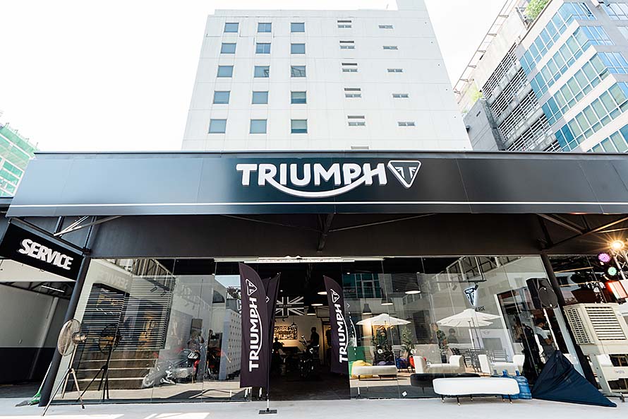 Autohub Group of Companies Opens Triumph Motorcycles in BGC and Pampanga