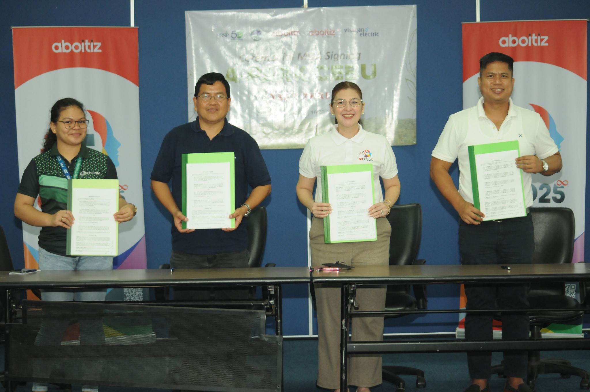 Aboitiz Group renews partnership for Cebu A-Park’s reforestation of Buhisan Watershed Forest Reserve