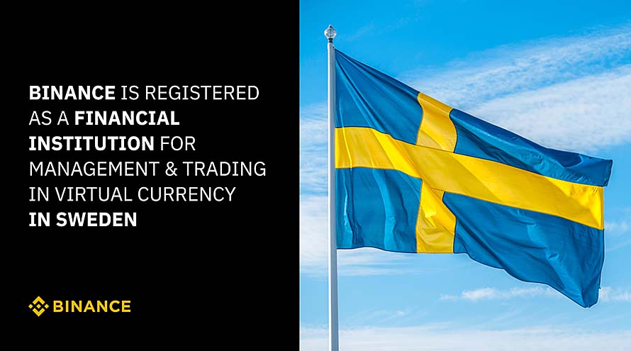 Swedish FSA grants Binance seventh regulatory approval in EU