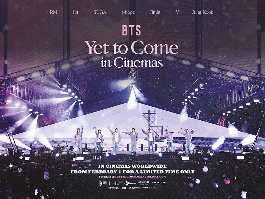 BTS: Yet To Come tickets is available now at Ortigas Cinema, Estancia Mall