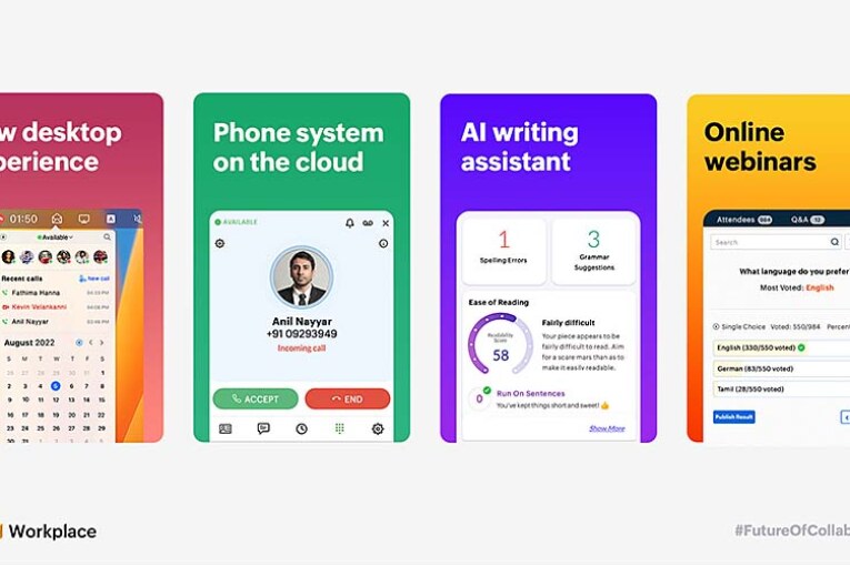 Zoho Unveils Unified Communications Platform, Launches New Collaboration Tech for Zoho Workplace
