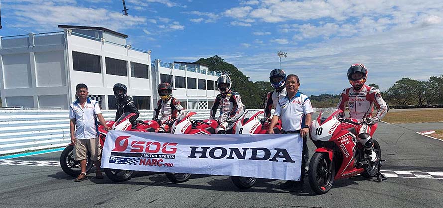 Honda Philippines, Inc. in partnership with HARC-PRO started to train  Filipino Young Racers in Tarlac Circuit Hill