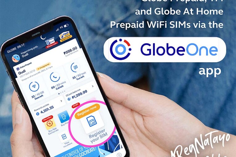Globe SIM registration via GlobeOne App now open