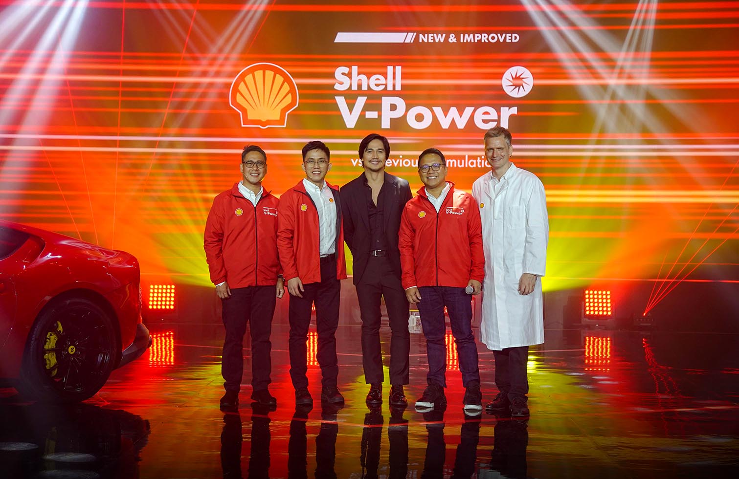 Pilipinas Shell unveils new and improved Shell V-Power fuel and Piolo Pascual as its brand ambassador