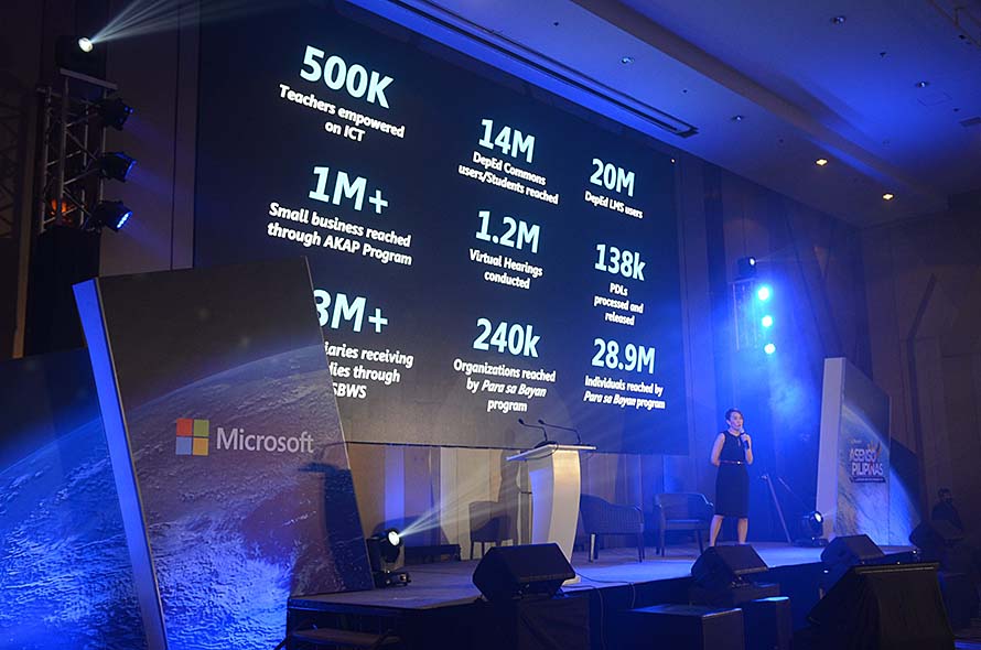 Government leaders gather at Microsoft’s annual public sector ICT summit, Asenso Pilipinas, to build a secure and sustainable digital Philippines