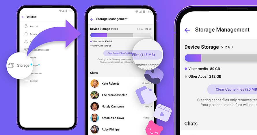 Rakuten Viber launches feature to save storage on app