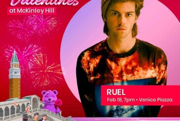 Australian artist RUEL announces free mall show  in Manila this weekend!