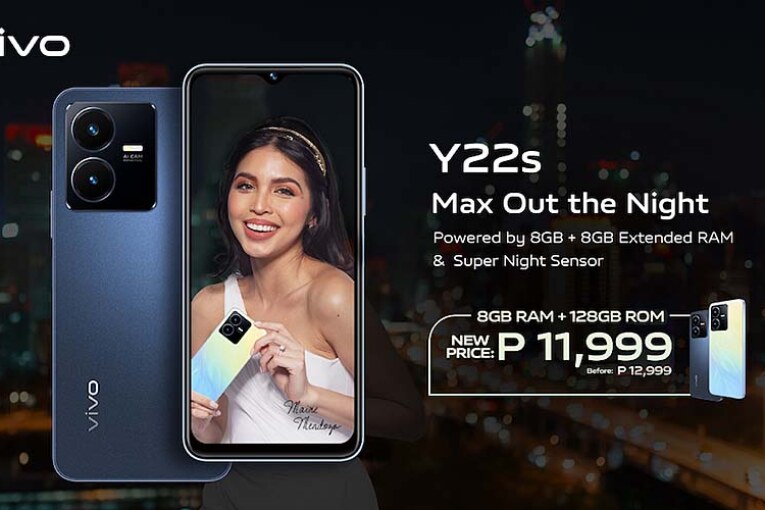 Make the most of your night with the more affordable vivo Y22s, now for PHP 11,999!