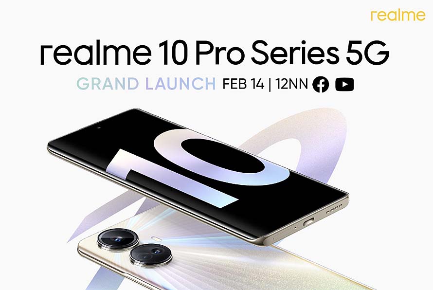 realme 10 Pro Series 5G set to launch in PH on Feb 14