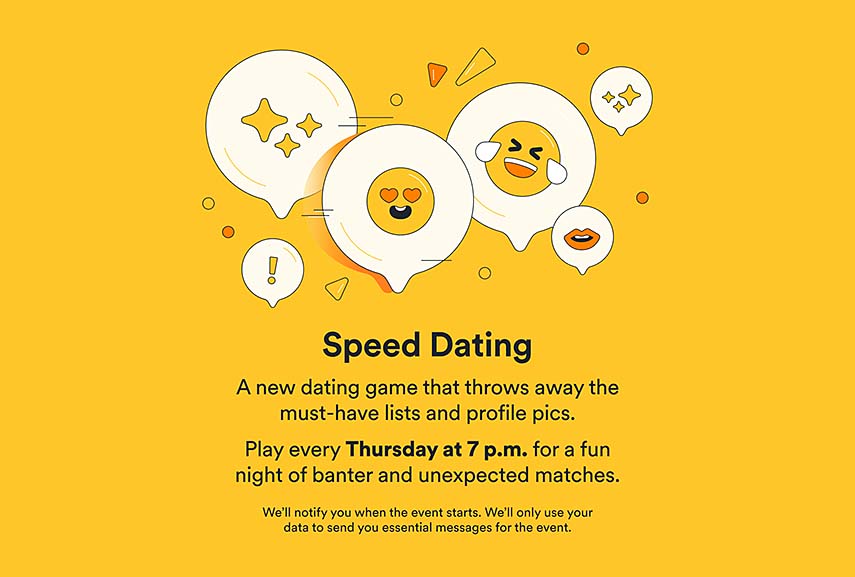Bumble launches a suite of new product features to make dating kinder and more fun in 2023, including a new “blind” Speed Dating feature