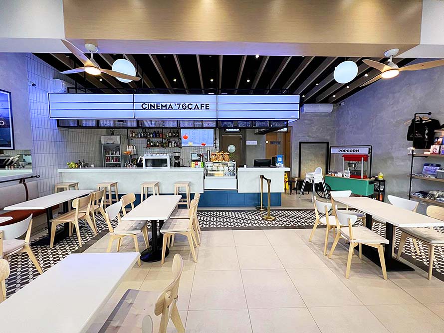 Cinema ’76 Café Tomas Morato offers new food and experiences for movie fans and foodies